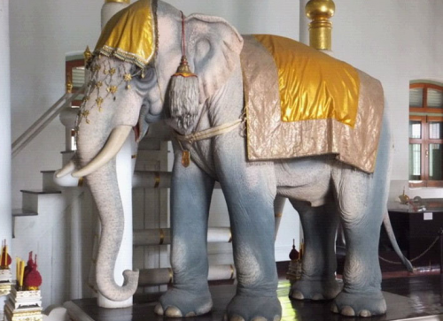 The ‘Gajabhorn’of Phra Sawet Adulyadejpahon: ornament of King Rama IX’s first white elephant