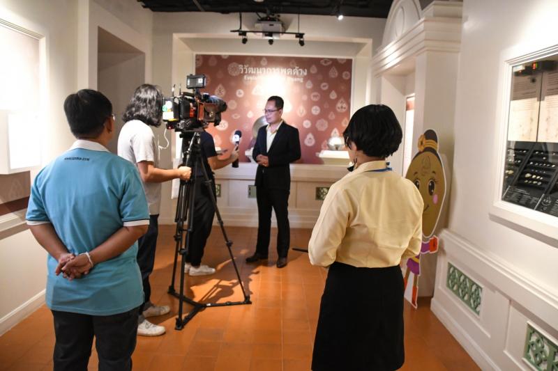 สถานีโทรทัศน์โมเดิร์นไนน์ (MCOT) เข้าถ่ายทำรายการ ณ พิพิธภัณฑ์เหรียญกษาปณานุรักษ์