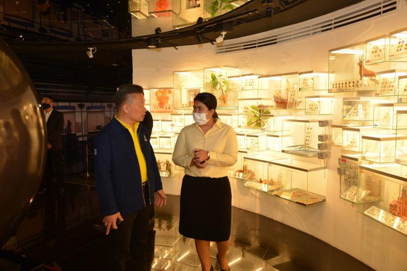 สมาชิกจากสมาคมธุรกิจท่องเที่ยวภายในประเทศ (ADT) เข้าเยี่ยมชมพิพิธภัณฑ์เหรียญกษาปณานุรักษ์