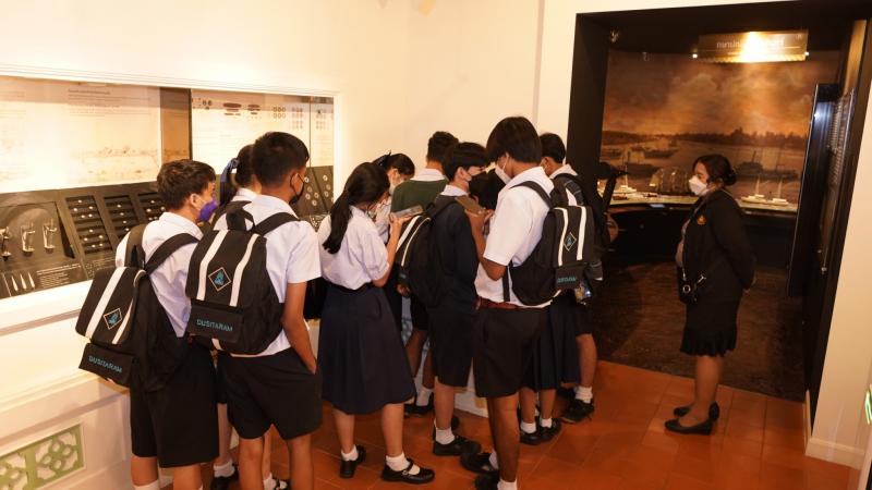 คณะครูและนักเรียนโรงเรียนมัยธมวัดดุสิตารามเข้าศึกษาเรียนรู้ ณ พิพิธภัณฑ์เหรียญกษาปณานุรักษ์
